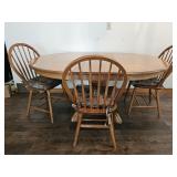 Dining Room Table with 3 Chairs