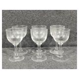 Set of 6 Wine Glasses