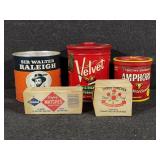 Vintage Tobacco Containers