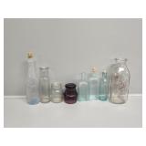 Various Glass Bottles