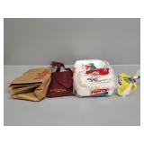 Styrofoam Plates, Paper Bags