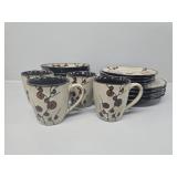 Mikasa Gourmet Basics Persimmon Dishes: