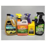 Wash & Wax, Stripping Gel, Tire Shine, Glass