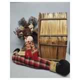 Snowman, Decorative Cross