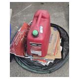 Gas Can, Leaf Bags