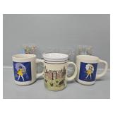 Morton Salt Mugs, Glasses