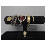 Gold Toned Bracelet, Silver Toned Bracelet with