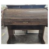Wooden Roll Top Desk
