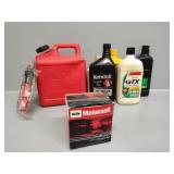 Motor Oil , Small Engine Oil, Small Gas Can