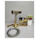 Contractors Solvent, Table Lamp, Storage