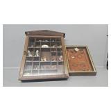 Shadow Boxes with Vintage Trinkets