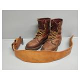 Mens Work Boots, Weight Belt