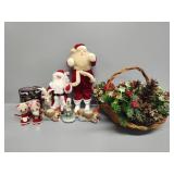 Santas, Sugar Cookie Tin