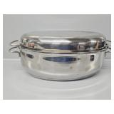 Stainless Steel Lidded Roaster