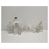 Various Glass Bottles