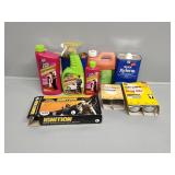 Hardwood Floor Cleaner, Gloves, Light Bulbs