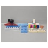 Pill Organizers, Chip Clips