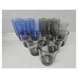 Blue and Grey Glasses