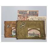 Photo Logs, Horses and Rider of the Old West,