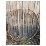 Round Metal Wheel Frames