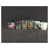Critter Bells, Disney Cups, Anchor Hocking Milk