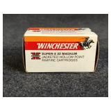 Winchester Super X 22 Magnum Jacketed Hollow Point