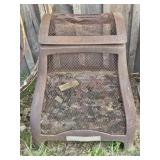 Metal Above Ground Fire Pit