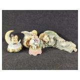 Angel Figurine, Ceramic Pitcher, Musical Figurines