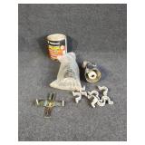 Plumbing Hardware and Contact Cement