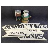 Wooden Signs, Burlap Ribbon, Wedding Ribbon