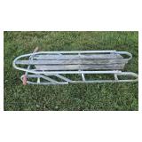 Vintage Duralite Racing aluminum sled