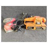 Tool Shop Palm Sander, Black and Decker Sander