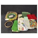 Looms with Assorted Fabric