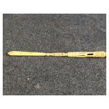 Victorian Letter Opener Wax Seal and Dip Pen,