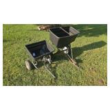 Pull behind spreaders