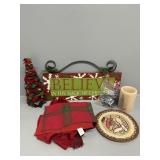 Christmas sign, Christmas decorations,