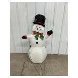 Crate&Barrel blow up snow man