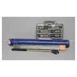 Drawer slides, tube, back scratcher, chizzles