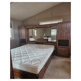 Wooden Queen Bed Set