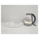 Brightown Electric Kettle & Plastic Serving Bowl