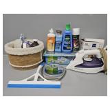 Lens Wipes, Rowenta Iron, Dandruff Shampoo, Mop