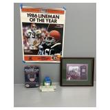 Poster boards , Golf balls ,USA  Pleated fan ,