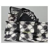Thirty One Black and White Bags