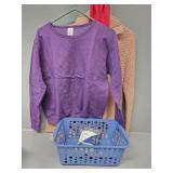 Hanes Purple Womens Sweatshirt, Chico Pink