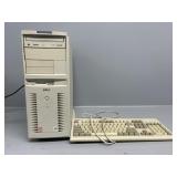 Dell computer with keyboard