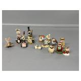 Wee Forest People and Small Clay Figuries