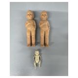 Kewpie Hard Plastic/Celluloid Mini Baby Dolls: