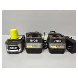 Ryobi Battery and Charger