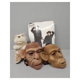 Monkey Costume, Monkey Masks(2), Stuffed Dog