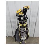 Golf Bag with Golf Clubs